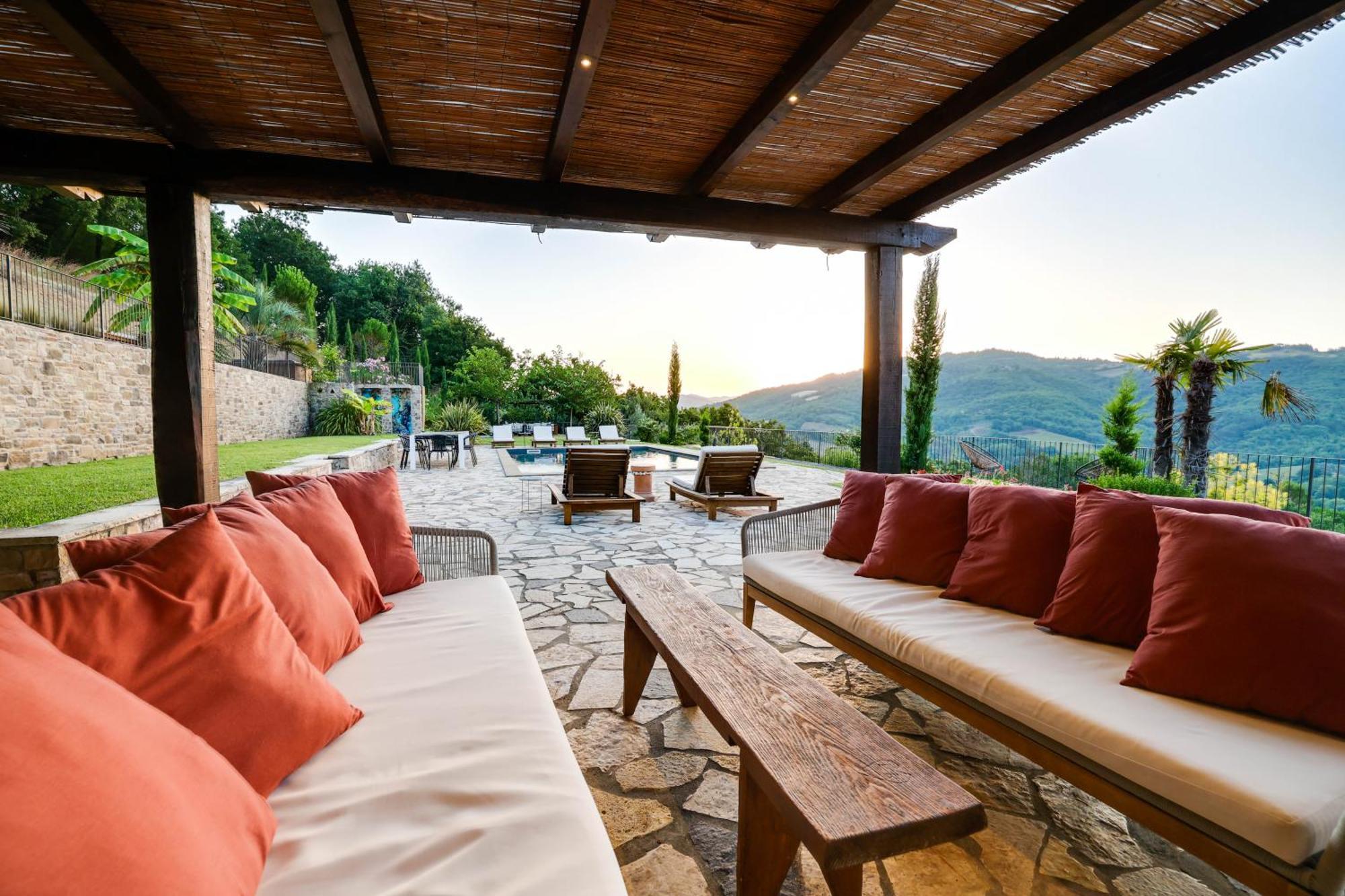 Villa Destino Italy, Umbria Tuscany Boarder Montone  Ngoại thất bức ảnh