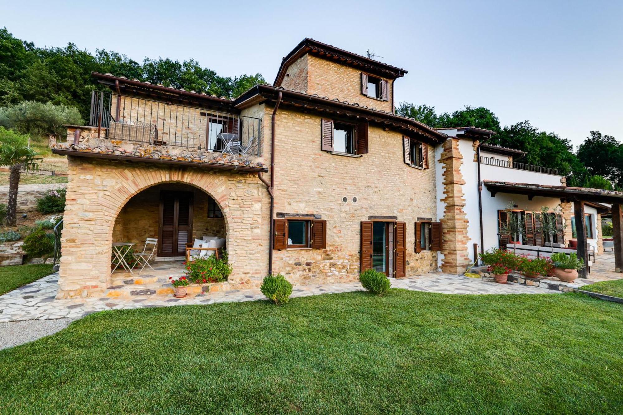 Villa Destino Italy, Umbria Tuscany Boarder Montone  Ngoại thất bức ảnh