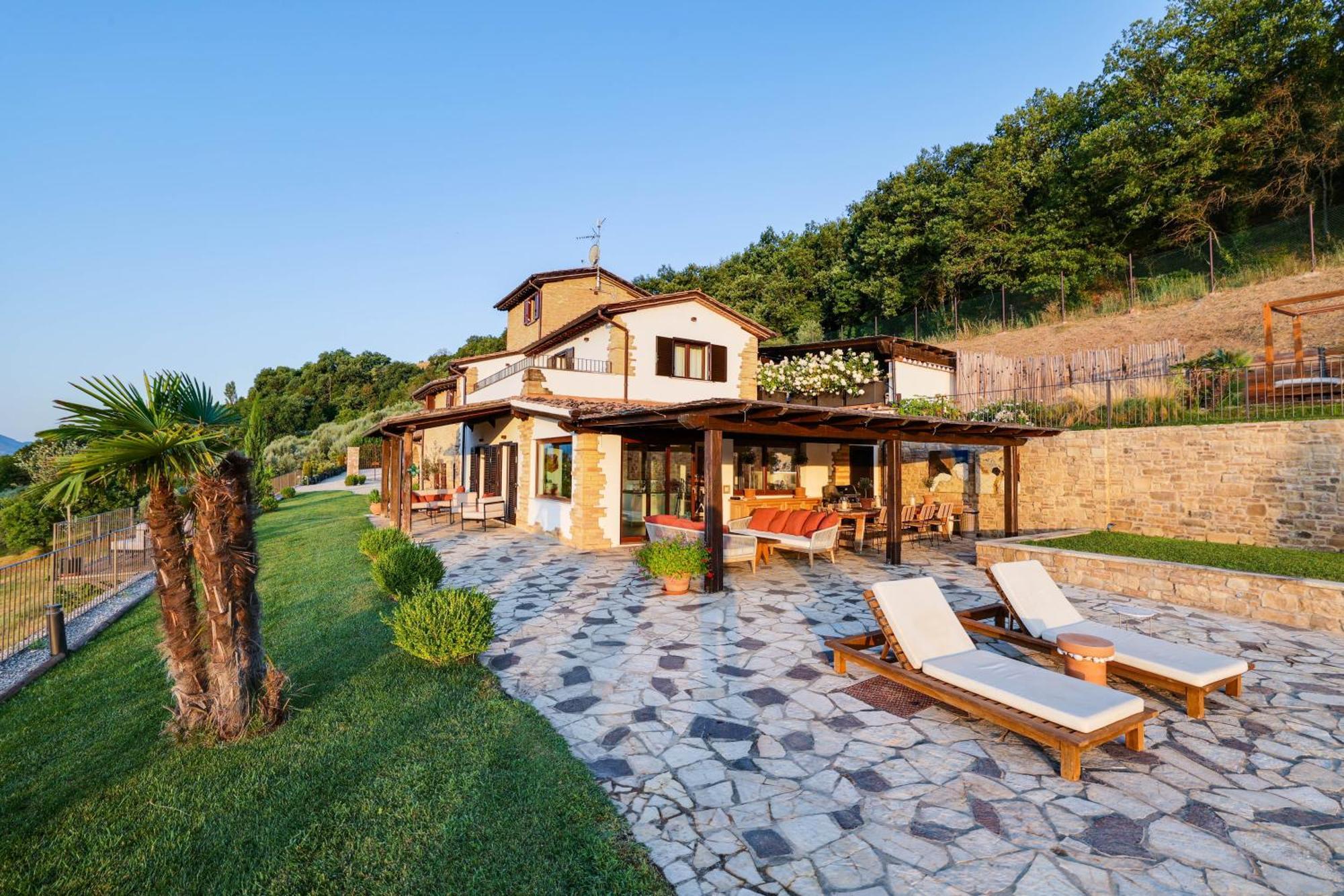 Villa Destino Italy, Umbria Tuscany Boarder Montone  Ngoại thất bức ảnh