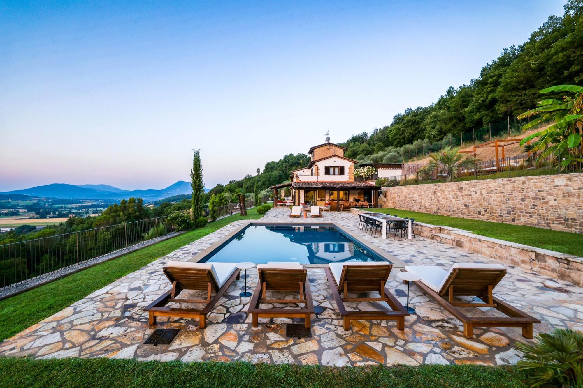 Villa Destino Italy, Umbria Tuscany Boarder Montone  Ngoại thất bức ảnh