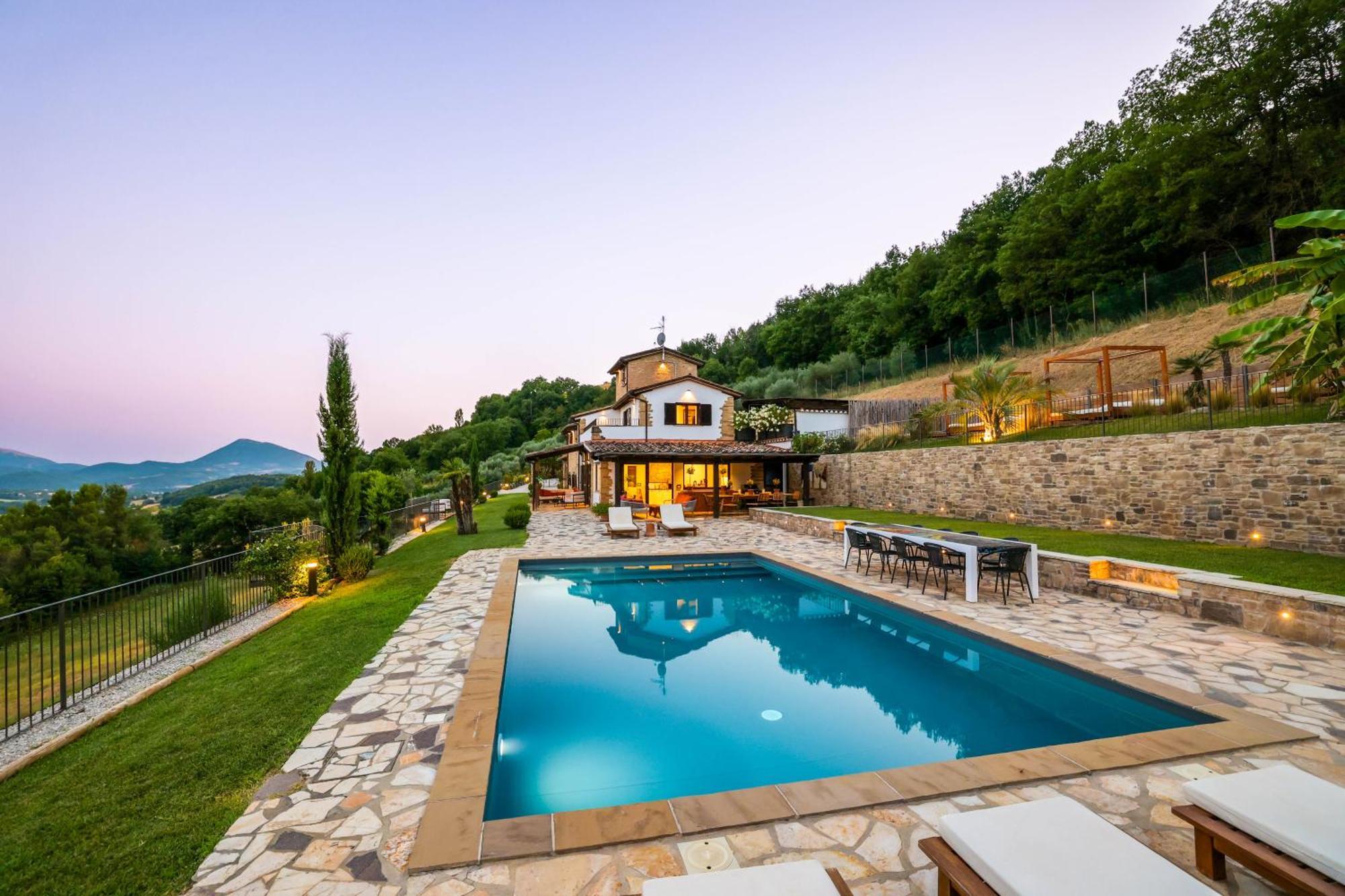 Villa Destino Italy, Umbria Tuscany Boarder Montone  Ngoại thất bức ảnh