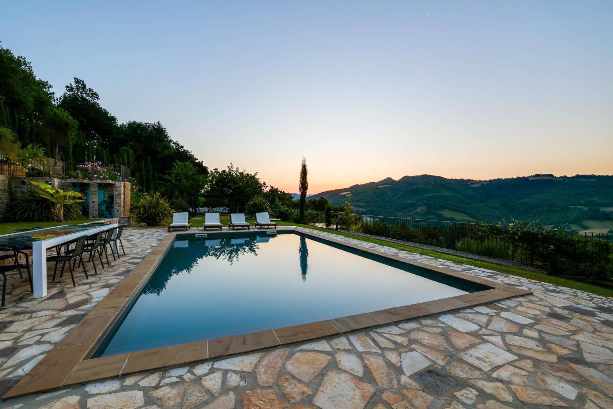 Villa Destino Italy, Umbria Tuscany Boarder Montone  Ngoại thất bức ảnh