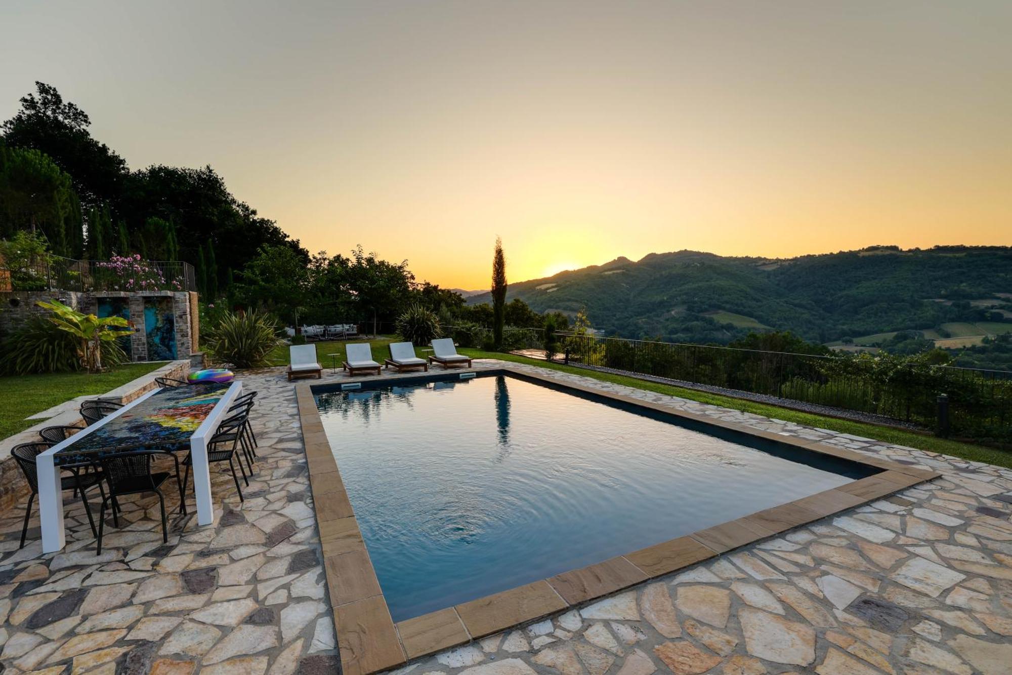 Villa Destino Italy, Umbria Tuscany Boarder Montone  Ngoại thất bức ảnh