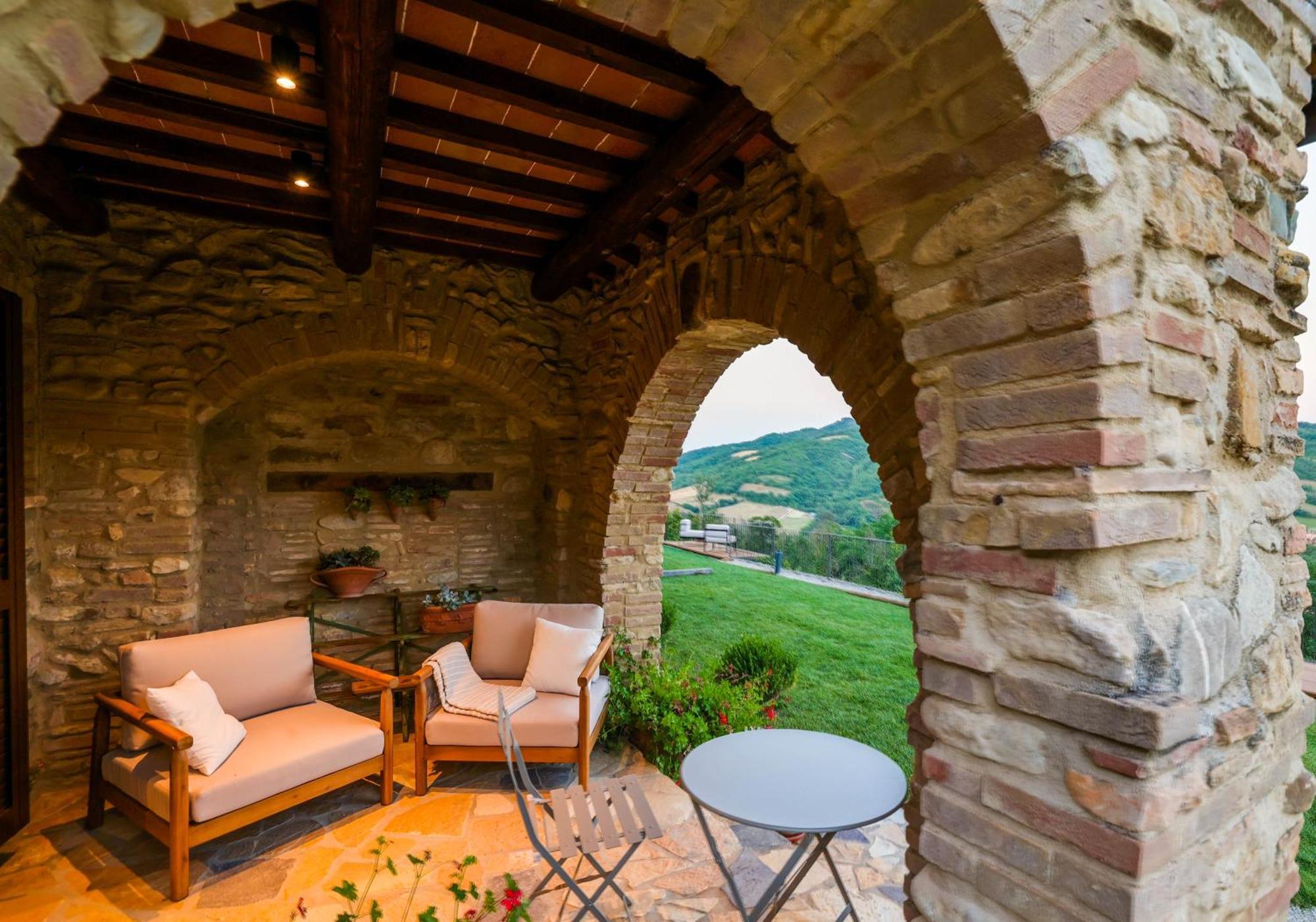 Villa Destino Italy, Umbria Tuscany Boarder Montone  Ngoại thất bức ảnh