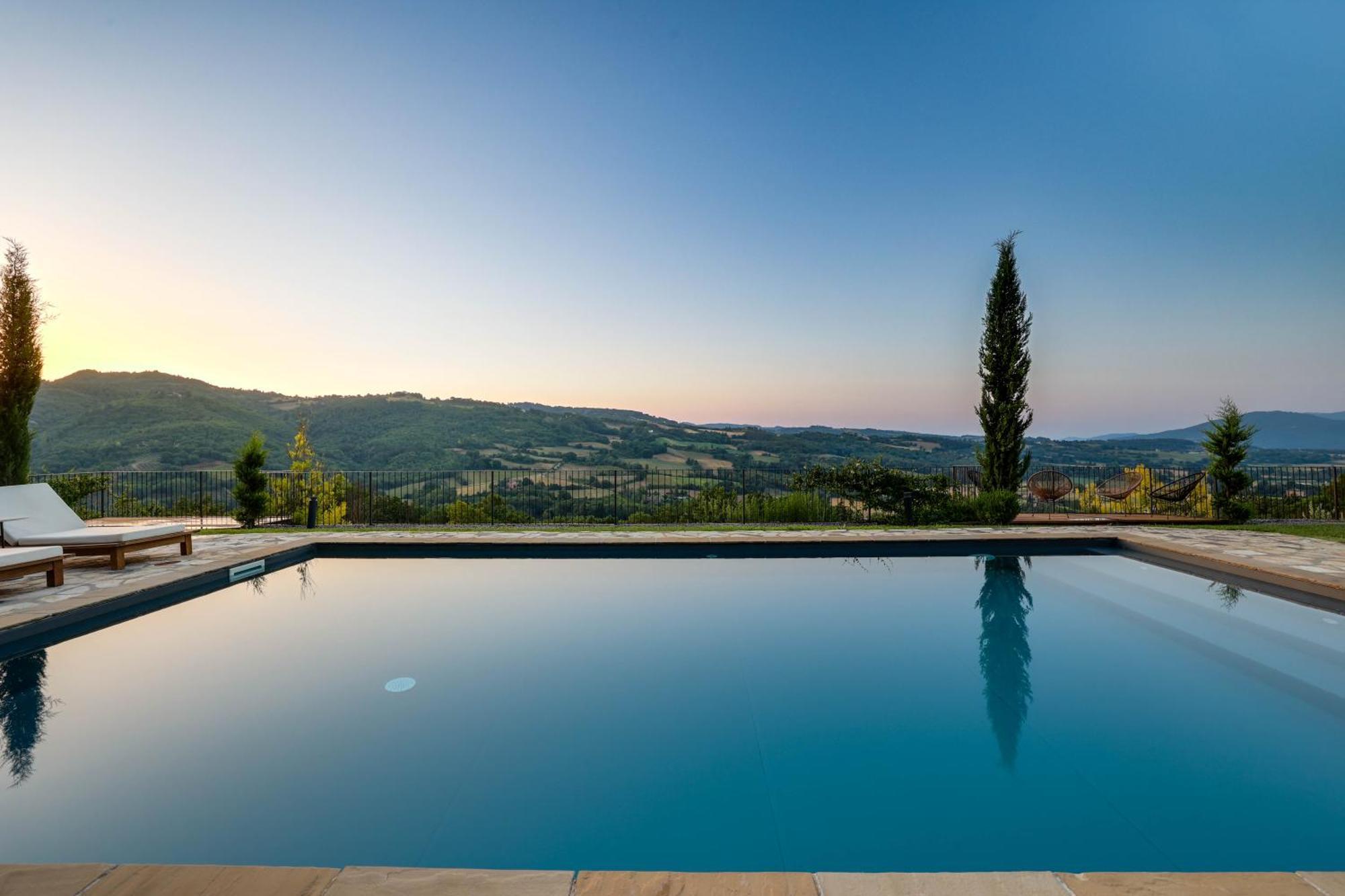 Villa Destino Italy, Umbria Tuscany Boarder Montone  Ngoại thất bức ảnh